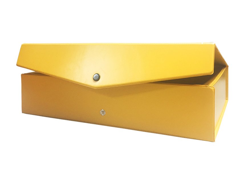PVC Box File With Button 2