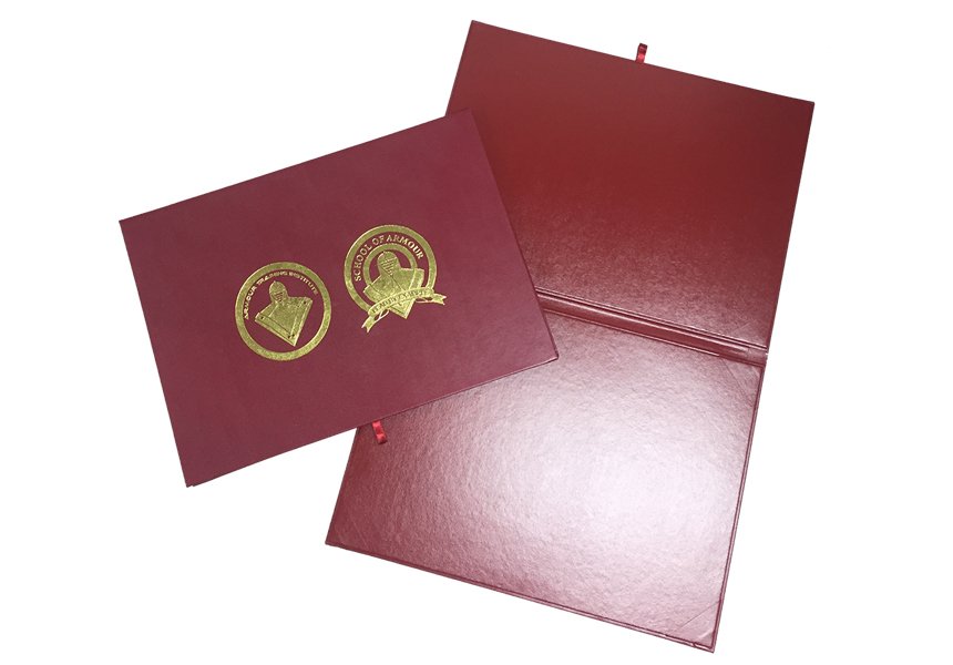 Paper Cert. Holder – Landscape 3