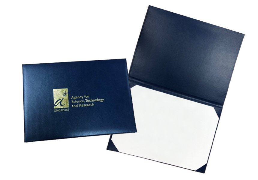Paper Cert. Holder – Landscape