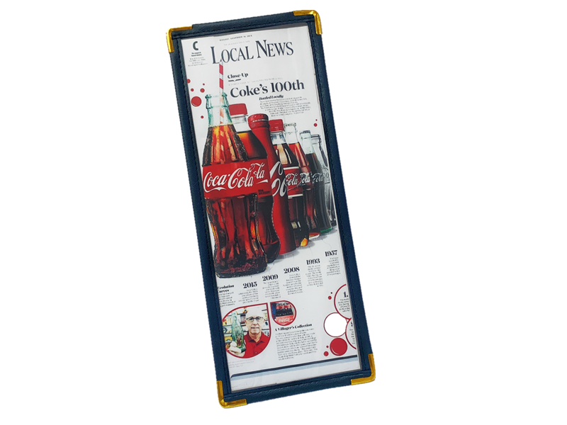 Transparent Menu Holder 8