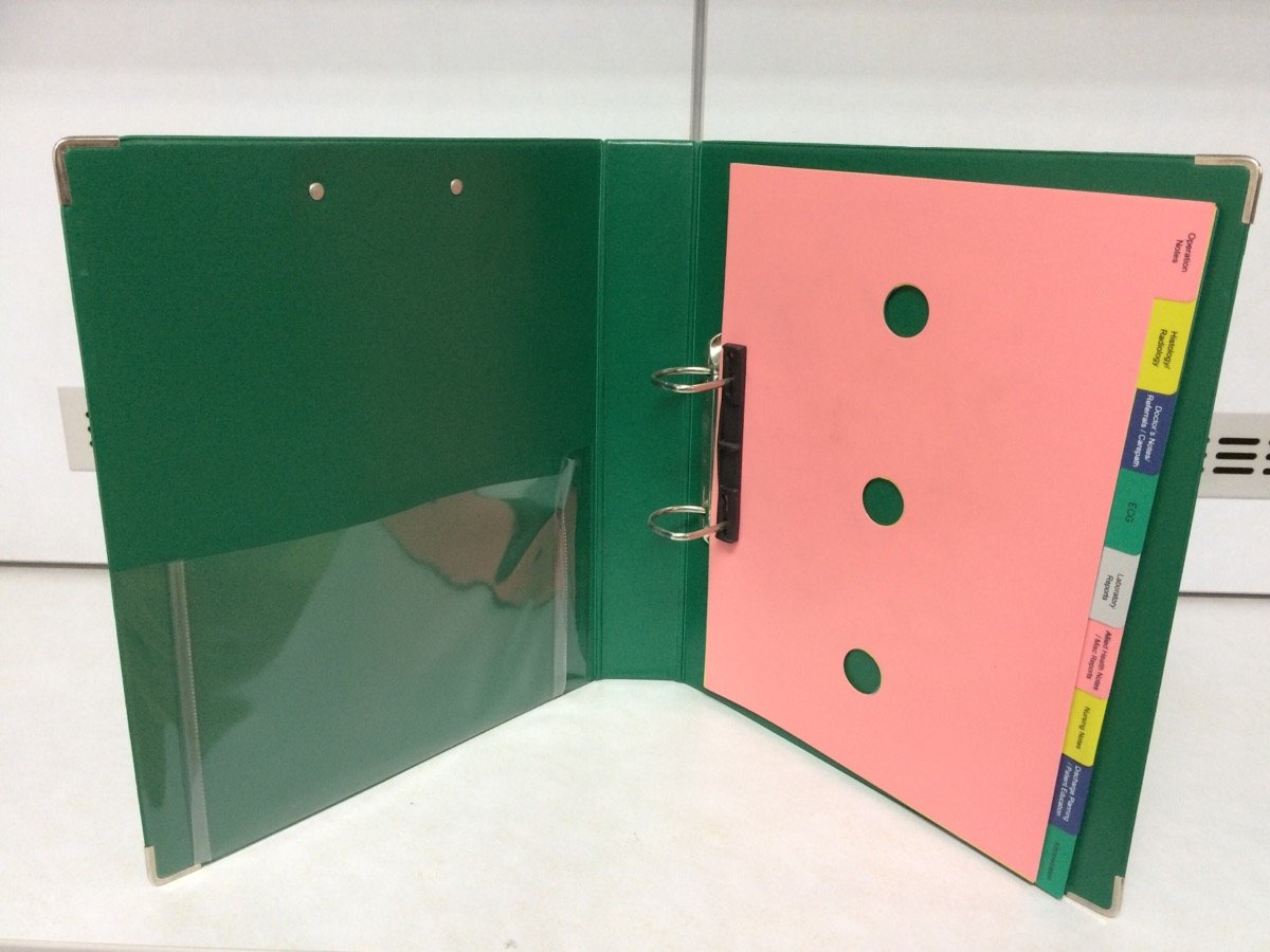 Medical Holder with Customized Index 2